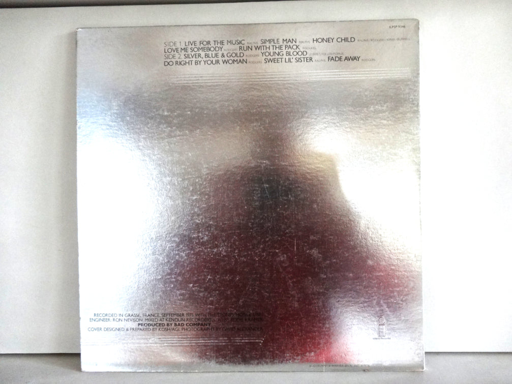 Bad Company - Run With The Pack, LP, UK1976