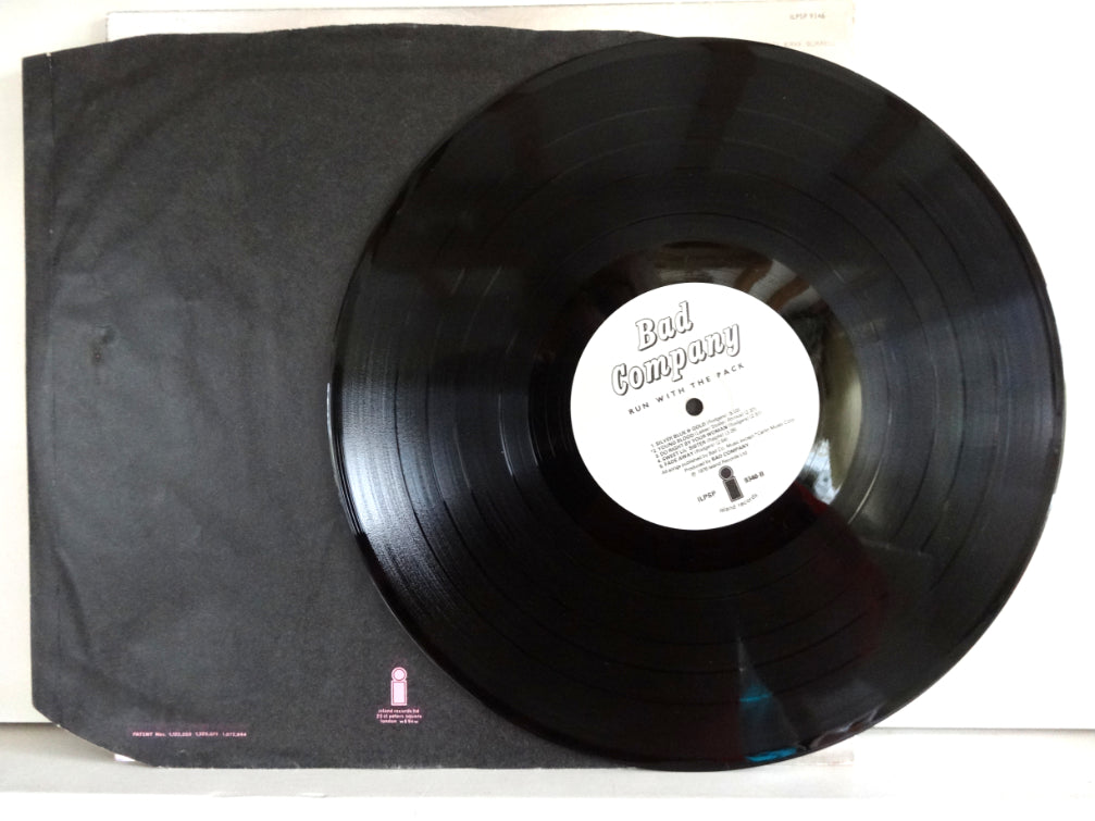 Bad Company - Run With The Pack, LP, UK1976