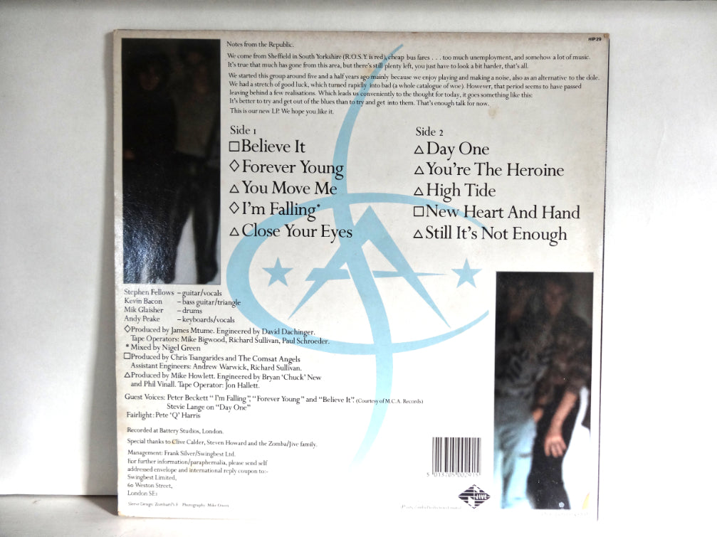 The Comsat Angels - 7 Day Weekend, LP, UK1985