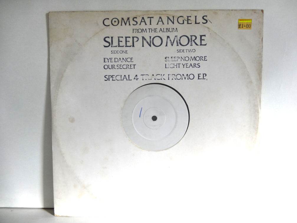 Comsat Angels - Sleep No More PROMO, EP, UK1981