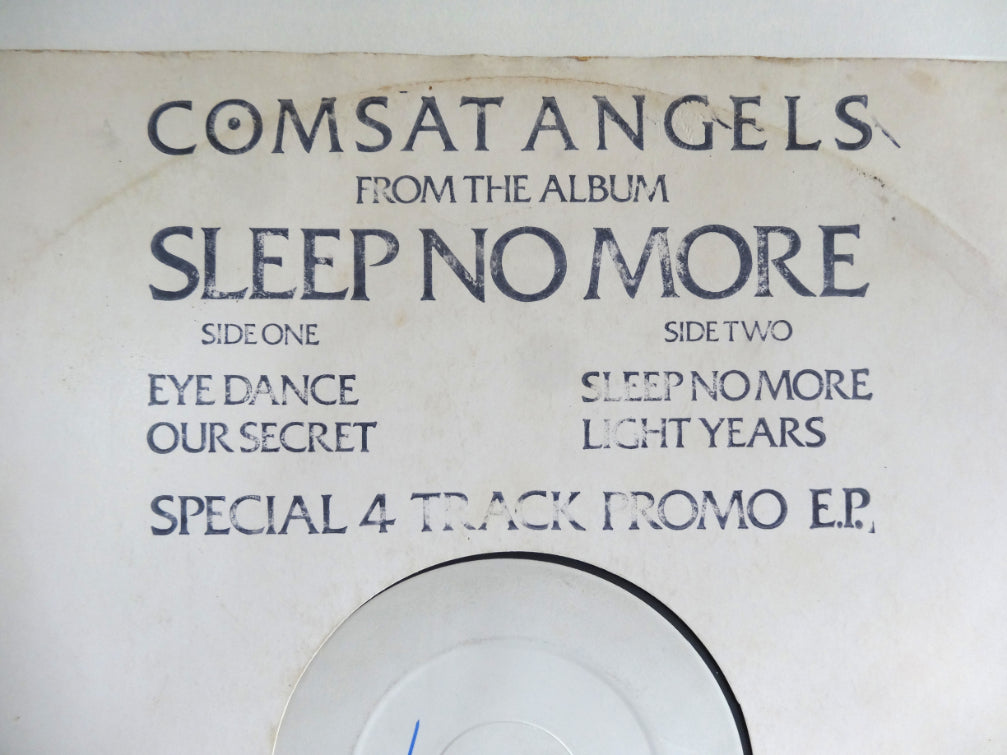 Comsat Angels - Sleep No More PROMO, EP, UK1981