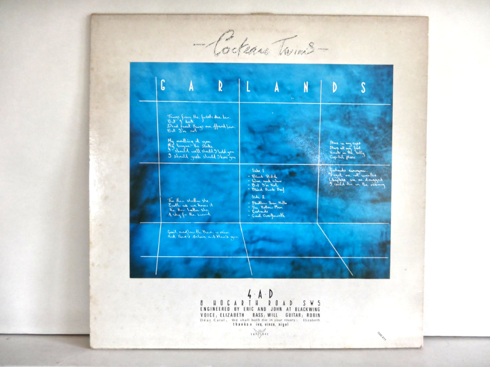 Cocteau Twins - Garlands, LP, UK1982
