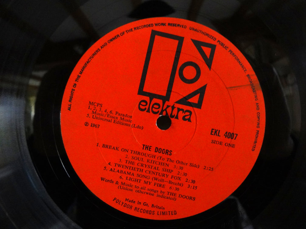 The Doors - The Doors, LP, UK1968
