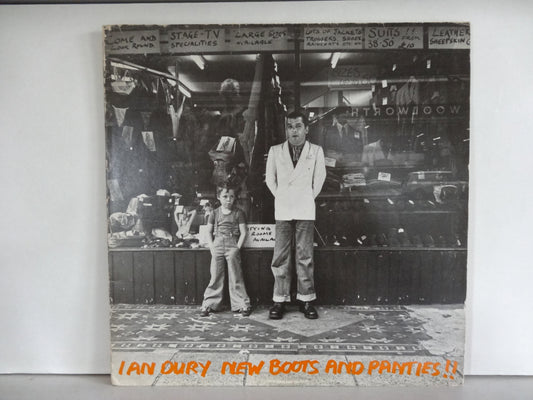 Ian Dury and the Blockheads - New Boots & Panties, LP, UK1977