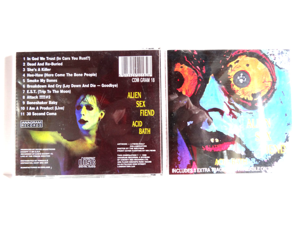 Alien Sex Fiend - Acid Bath, CD, UK1988