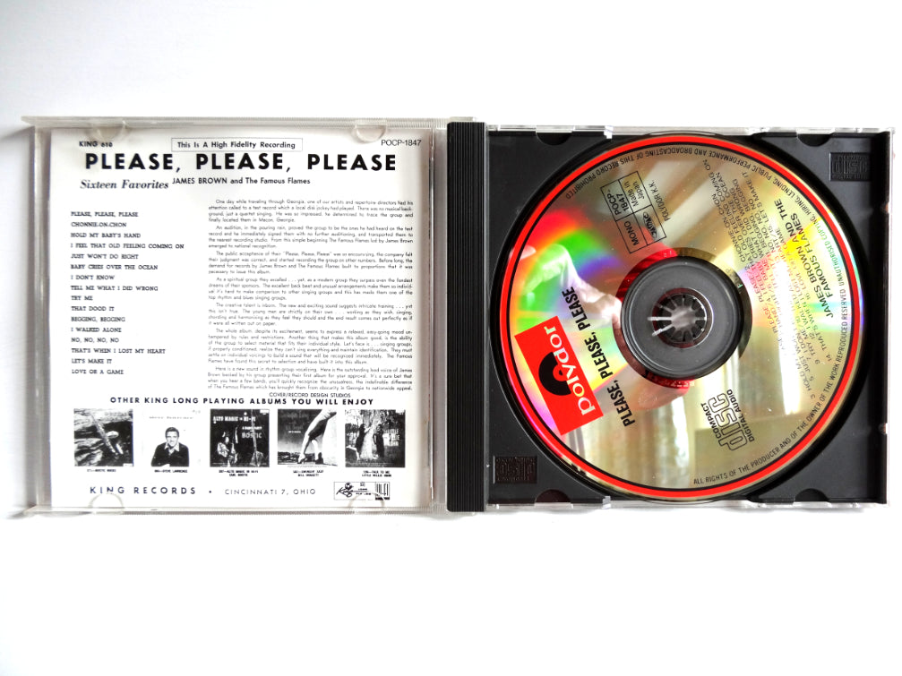 James Brown - Please Please Please, CD, JAP1990 Mono