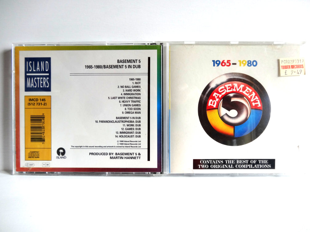 Basement 5 - 1965-1980, CD, UK1992
