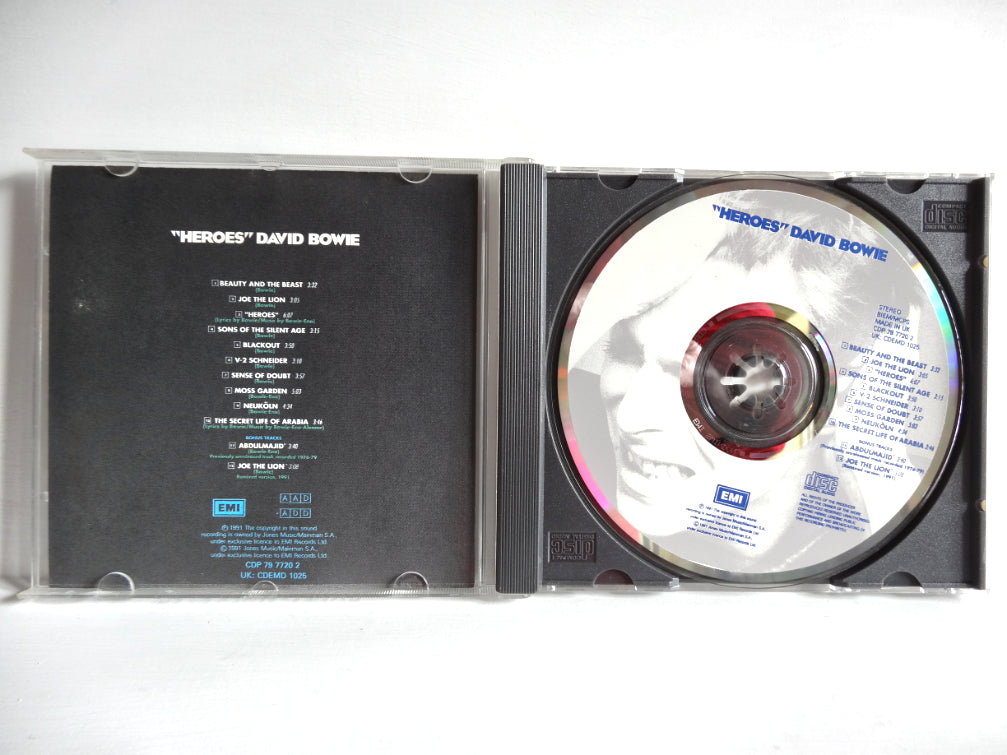 David Bowie - "Heroes", CD, EMI 1991