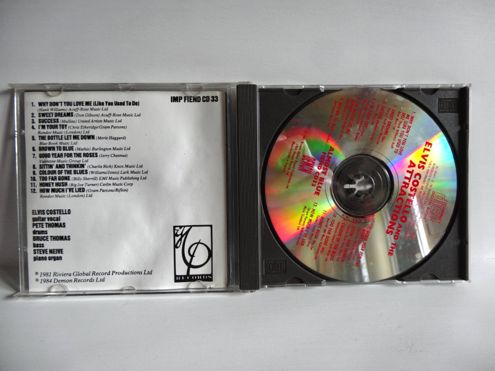 Elvis Costello and the Attractions - Almost Blue, CD, UK1984