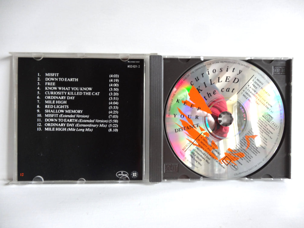 Curiosity Killed The Cat - Keep Your Distance, CD, UK1987