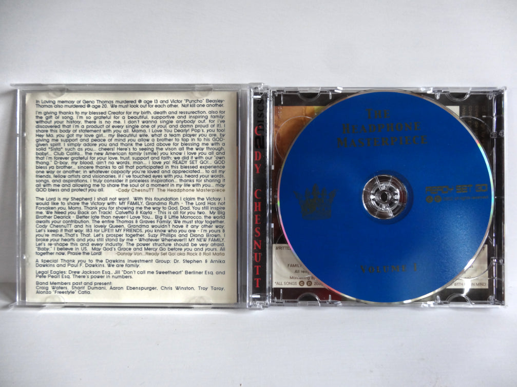 Cody ChesnuTT - The Headphone Masterpiece, 2xCD, 2002