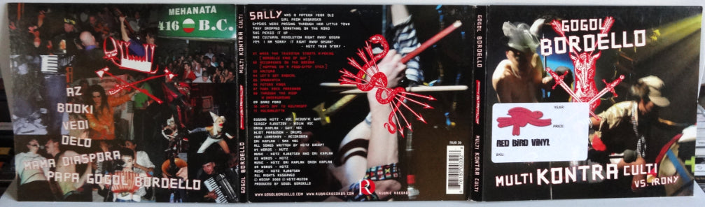 Gogol Bordello - Multi Kontra Culti vs. Irony, CD, 2006US