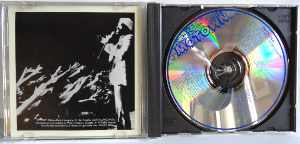 Marvin Gaye - At The London Palladium, CD, US press