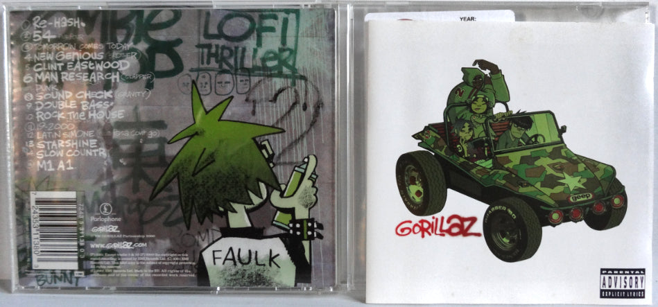 Gorillaz - Gorillaz, CD, 2001EU