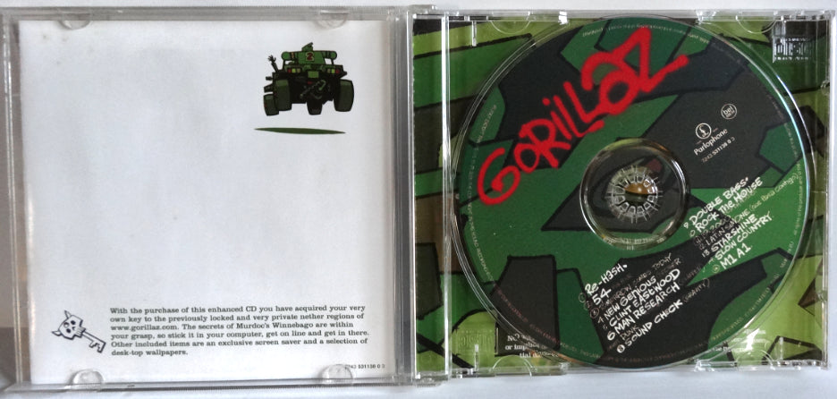Gorillaz - Gorillaz, CD, 2001EU