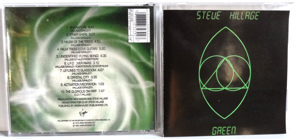 Steve Hillage - Green, CD, 1990