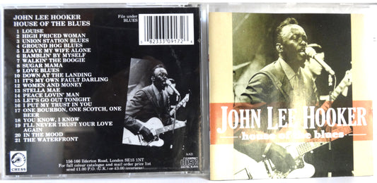 John Lee Hooker - House Of The Blues, CD, 1988