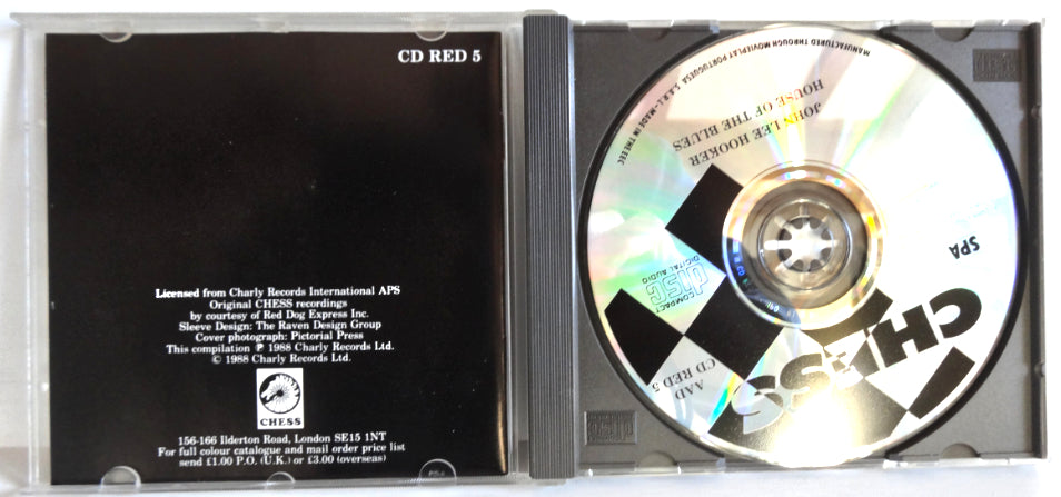 John Lee Hooker - House Of The Blues, CD, 1988