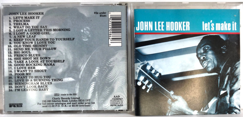 John Lee Hooker - Let's Make It, CD, 1989