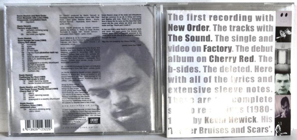 Kevin Hewick - Tender Bruises and Scars, CD, 2003