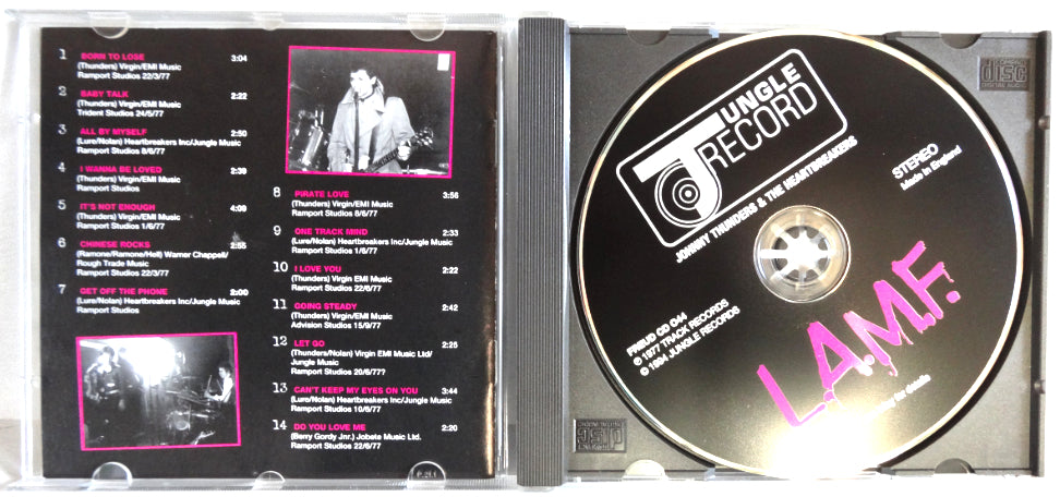 The Heartbreakers - L.A.M.F (the lost '77 mixes), CD, 1994