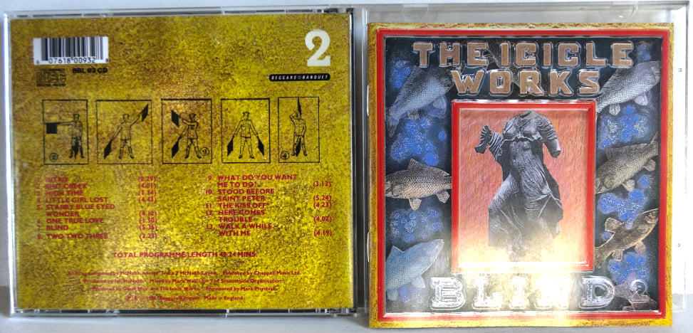 The Icicle Works - Blind, CD, 1988