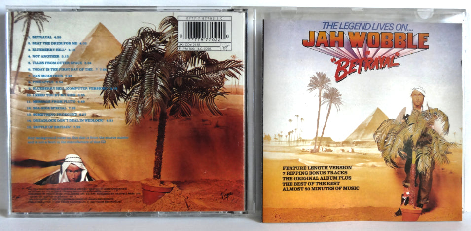 Jah Wobble - The Legend Lives On, 'Betrayal', CD, 1990