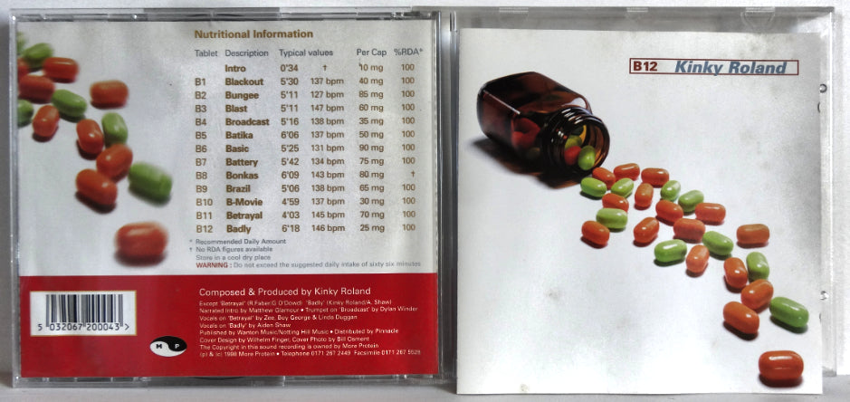 Kinky Roland - B12, CD, 1998