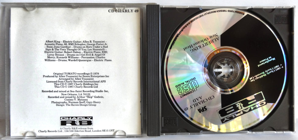 Albert King - New Orleans Heat, CD, 1987