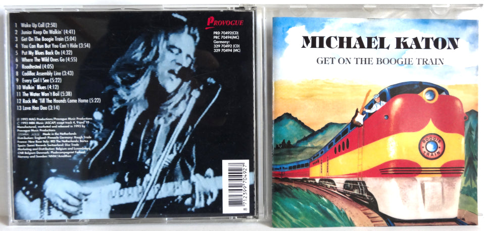 Michael Katon - Get On The Boogie Train, CD, 1993