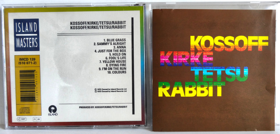 Kossoff, Kirke, Tetsu, Rabbit - S/T, CD, Free