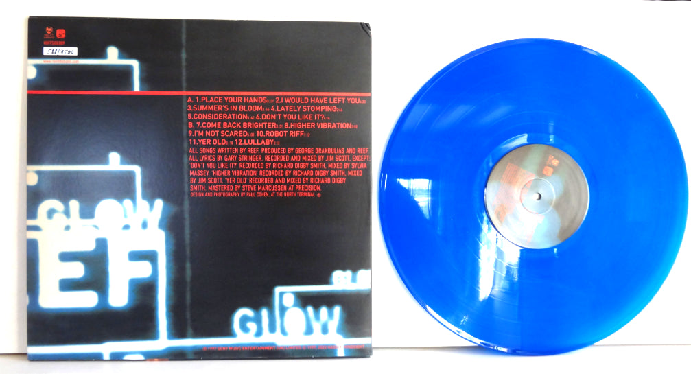 Reef - Glow, LP, Numbered Blue Vinyl, 2022
