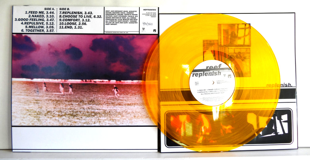 Reef - Replenish, limited numbered orange vinyl, 2020