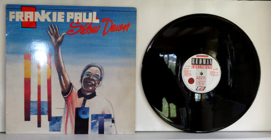 Frankie Paul - Slow Down, LP, 1988