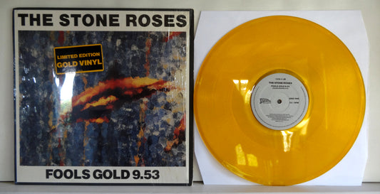 The Stone Roses - Fools Gold 9.53, Ltd Ed Gold Vinyl 12"EP, US1990