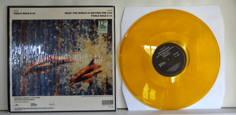 The Stone Roses - Fools Gold 9.53, Ltd Ed Gold Vinyl 12"EP, US1990