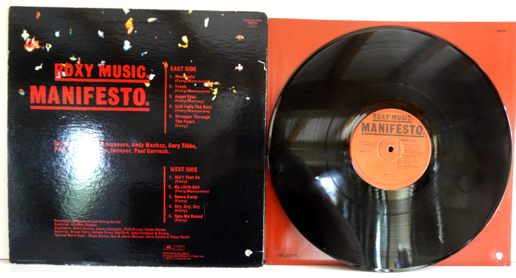 Roxy Music - Manifesto, LP, 1979