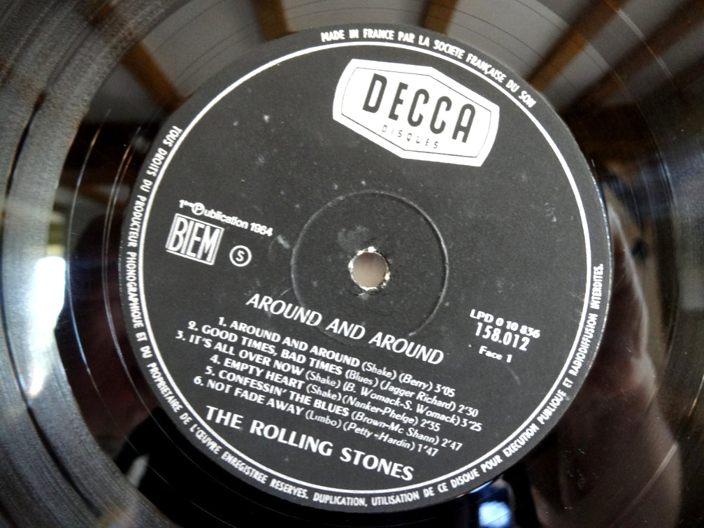 The Rolling Stones - Around and Around, LP, 1964FR