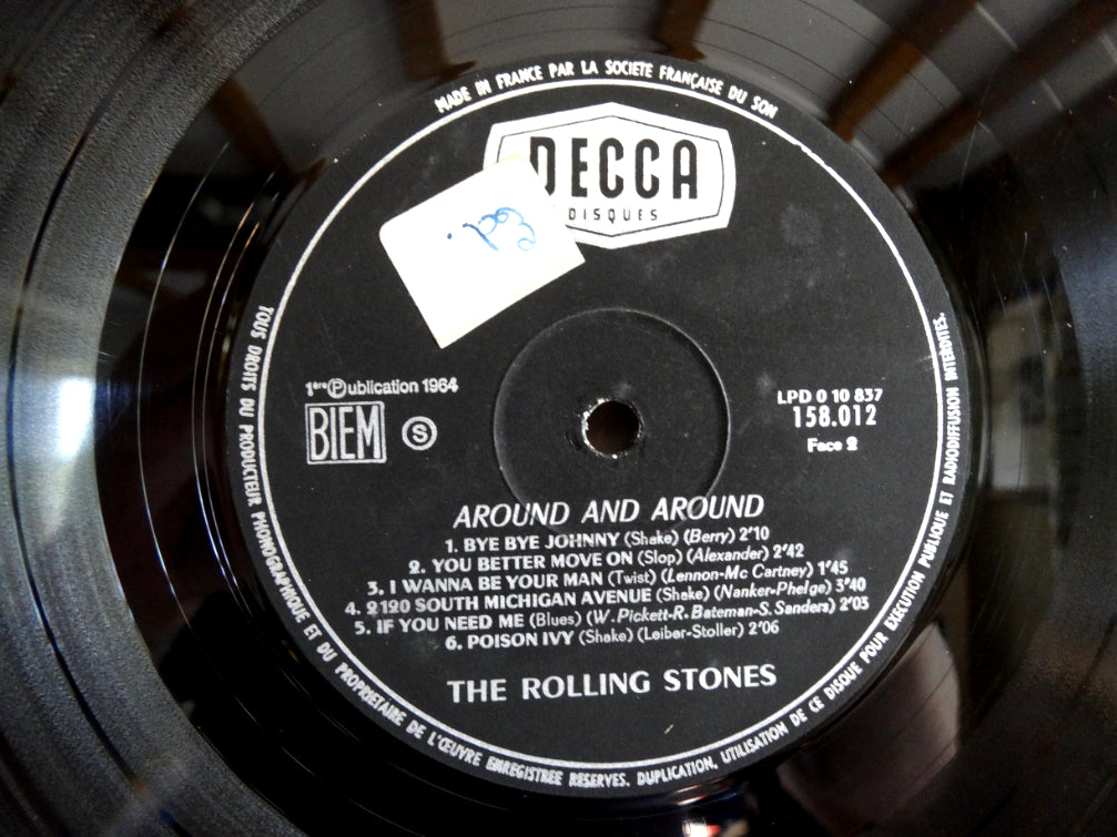 The Rolling Stones - Around and Around, LP, 1964FR