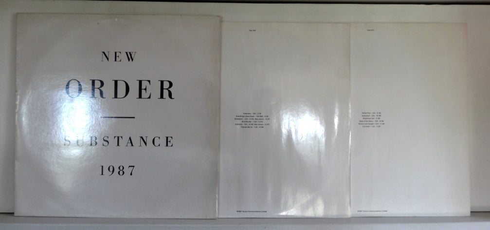 New Order - Substance, 2xLP, 1987UK