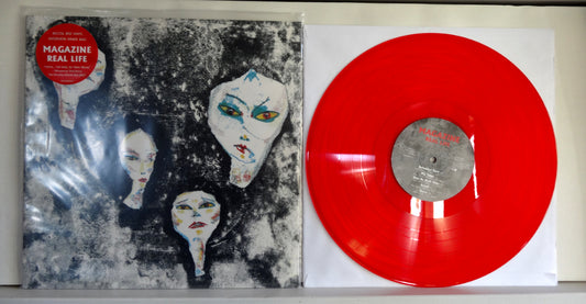 Magazine - Real Life, LP, 2024 Ltd Reissue Recoil Red Vinyl