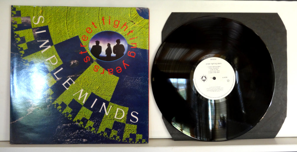 Simple Minds - Street Fighting Years, LP, 1989