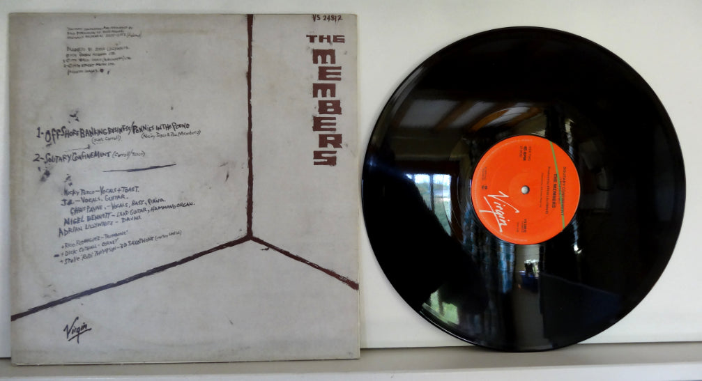 The Members - Offshore Banking Business, 12", 1979