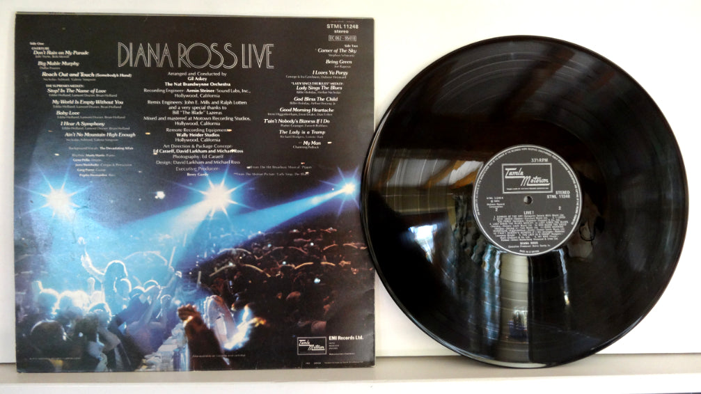 Diana Ross - Live, LP, 1974