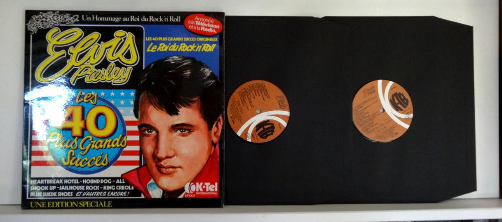 Elvis Presley - Les 40 Grandes Succés, LP, 1976FR
