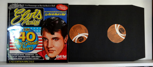 Elvis Presley - Les 40 Grandes Succés, LP, 1976FR