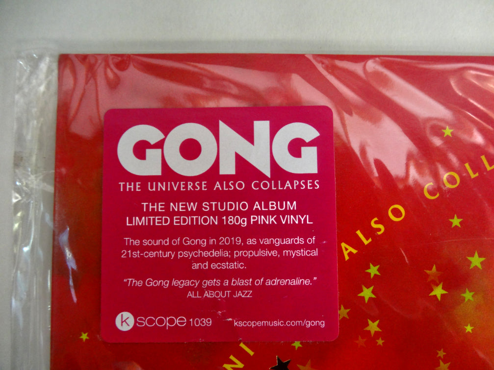 Gong - The Universe Also Collapses, LP (pink vinyl), 2019