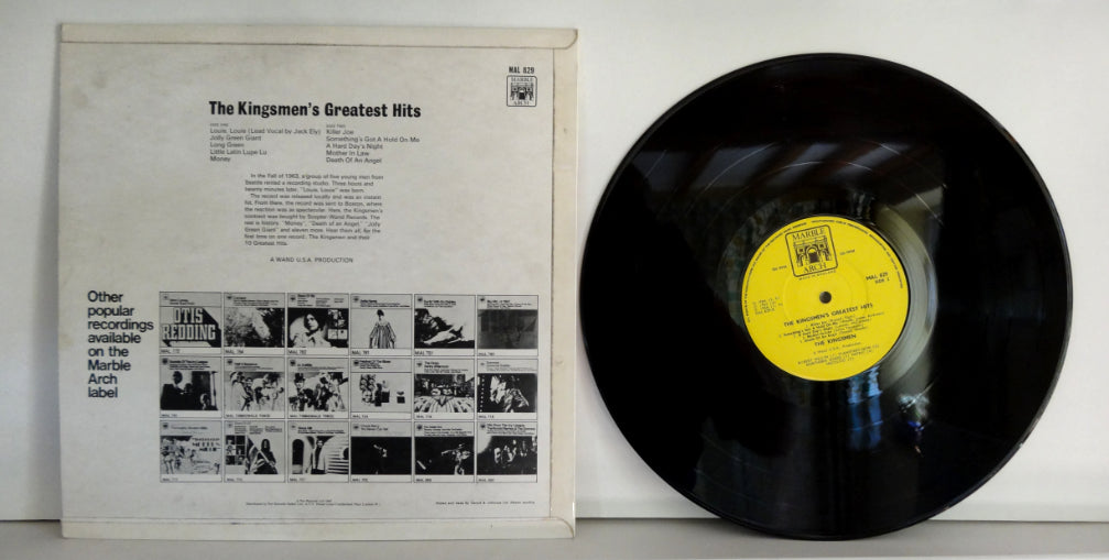 The Kingsmen - Greatest Hits, LP, 1968