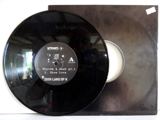 Rebound X - Land Of X 10", RBX007, NM, 2006UK - GRIME