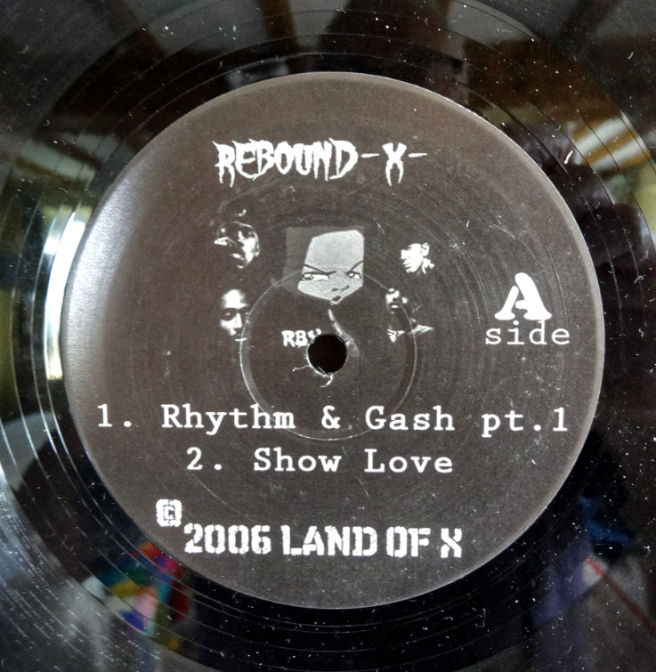 Rebound X - Land Of X 10", RBX007, NM, 2006UK - GRIME